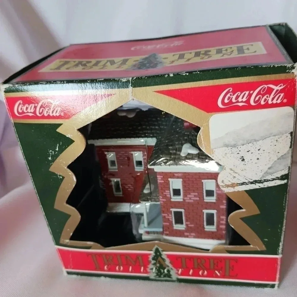 Collectible cocacola lot of 9 pcs christmas  ornaments
